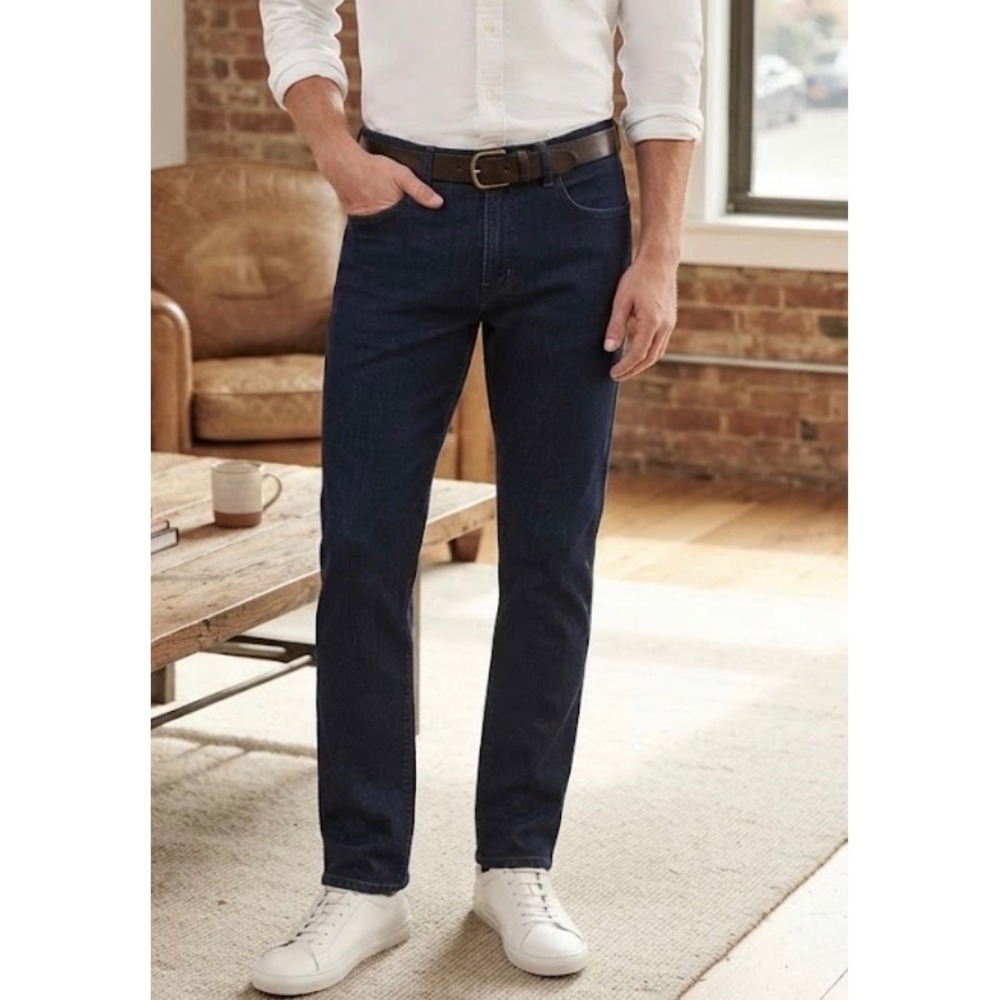 Paige Lennox Slim Fit Jeans Mens 36 Indigo Blue Transcend Denim Pants